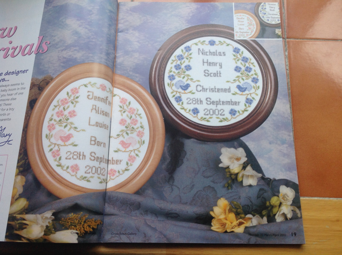 CROSS STITCH MAGAZINE INCLUDING P&P TO UK CODE 350