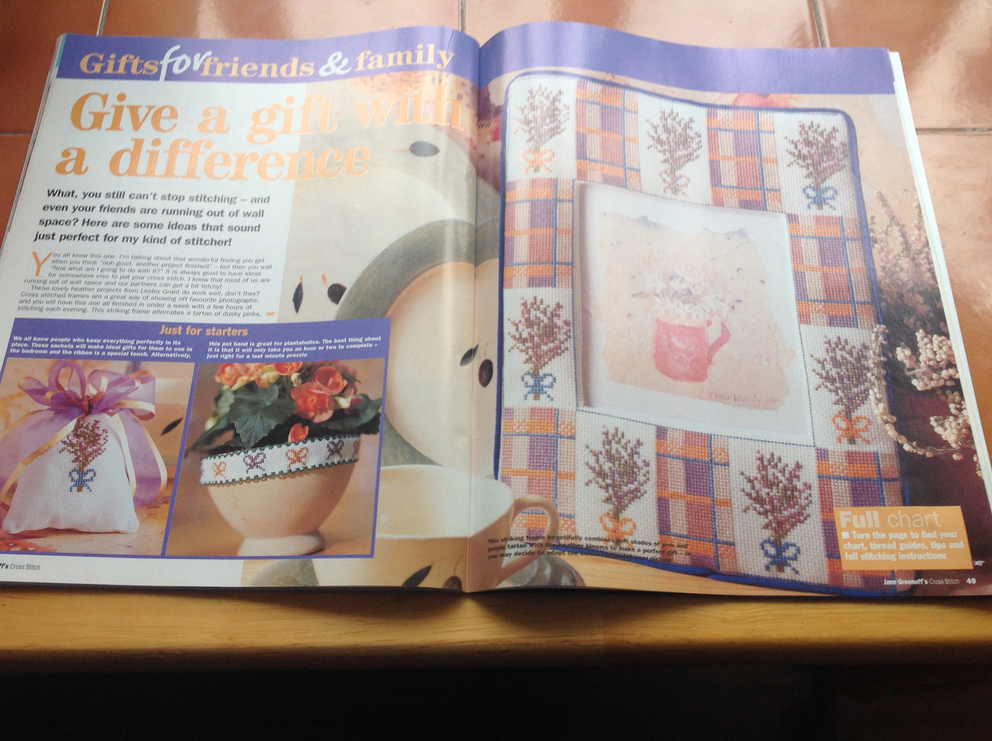 CROSS STITCH MAGAZINE INCLUDING P&P TO UK CODE 40