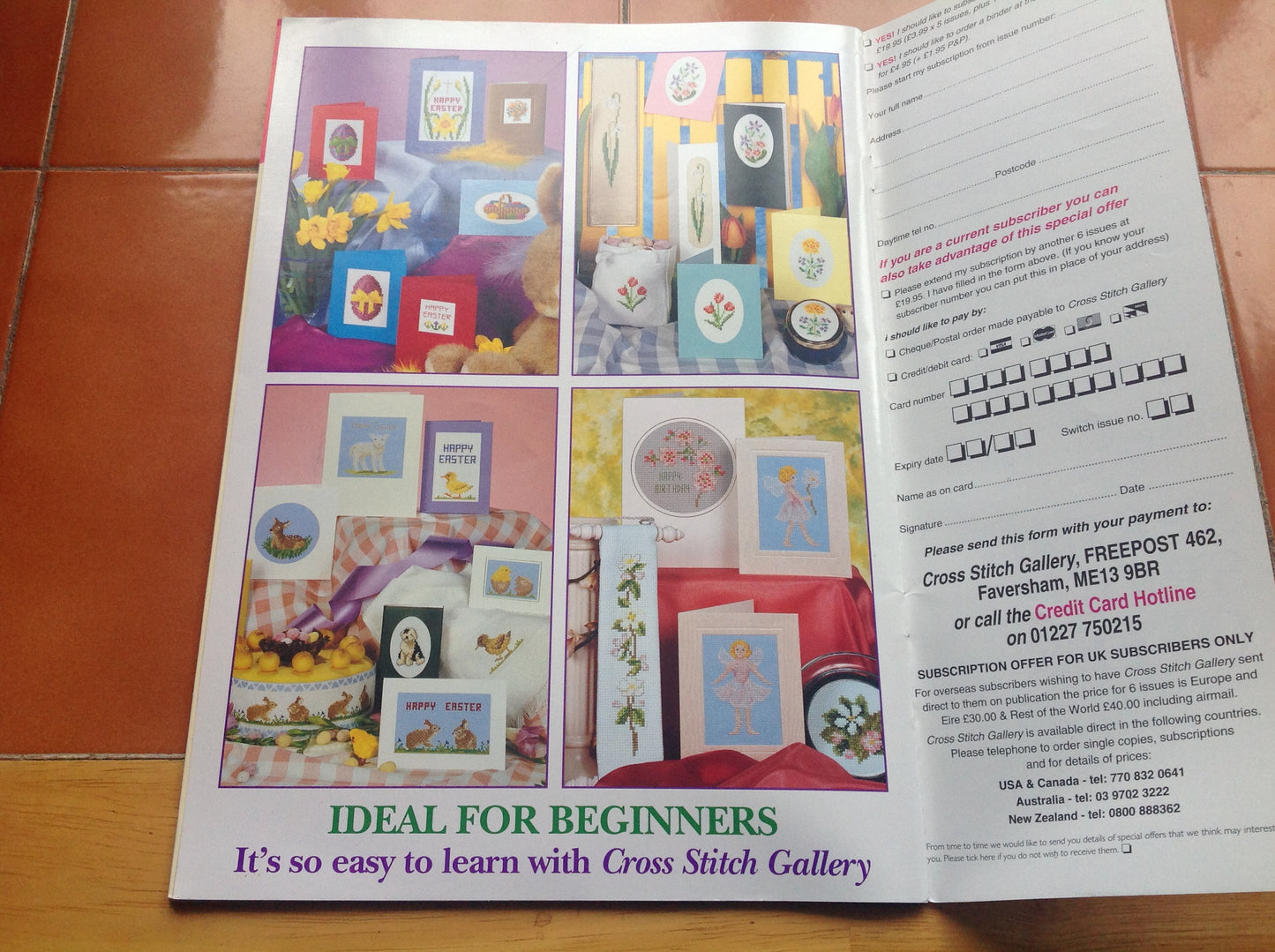 CROSS STITCH MAGAZINE INCLUDING P&P TO UK CODE 351