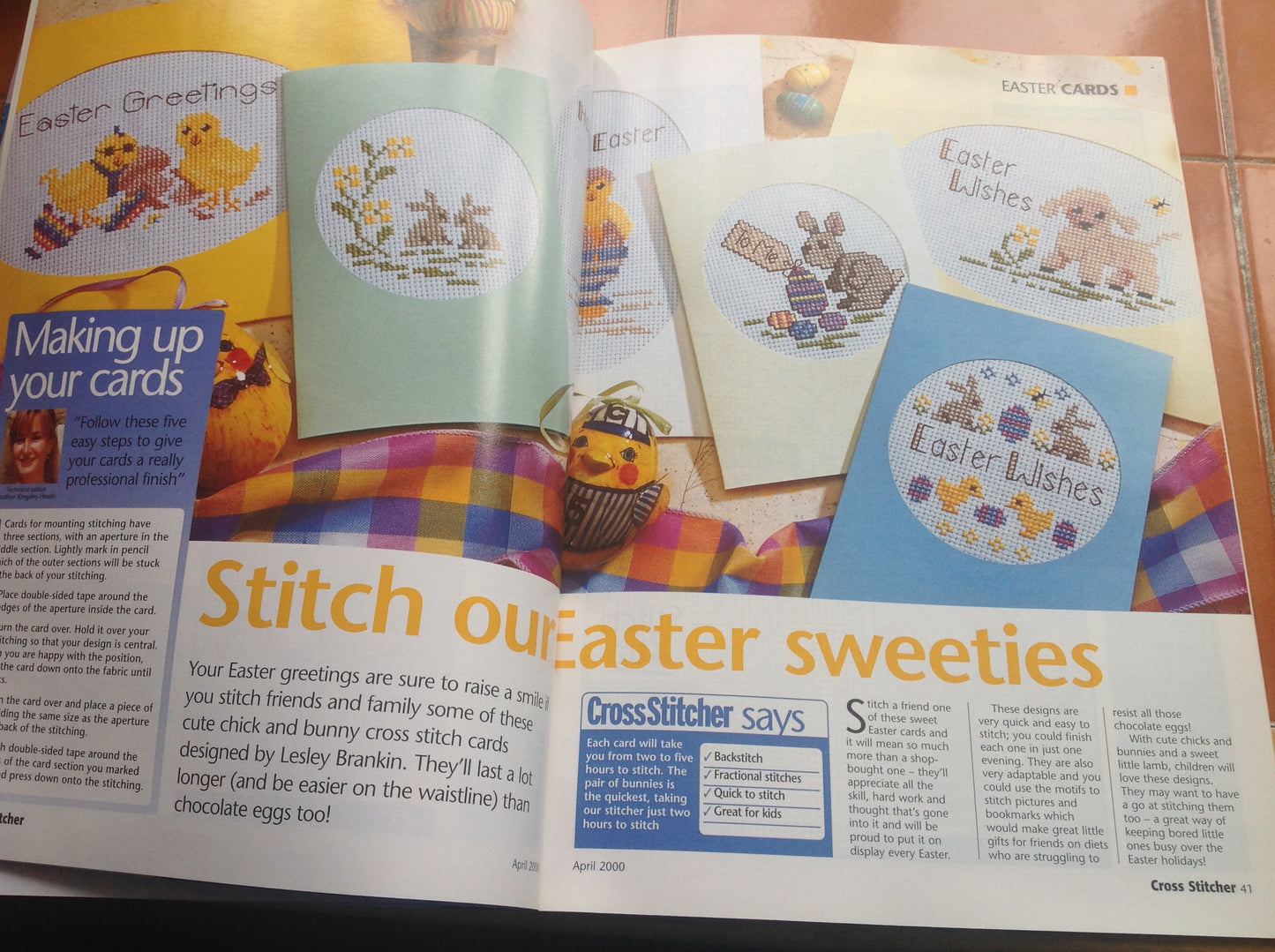 CROSS STITCH MAGAZINE INCLUDING P&P TO UK CODE 13