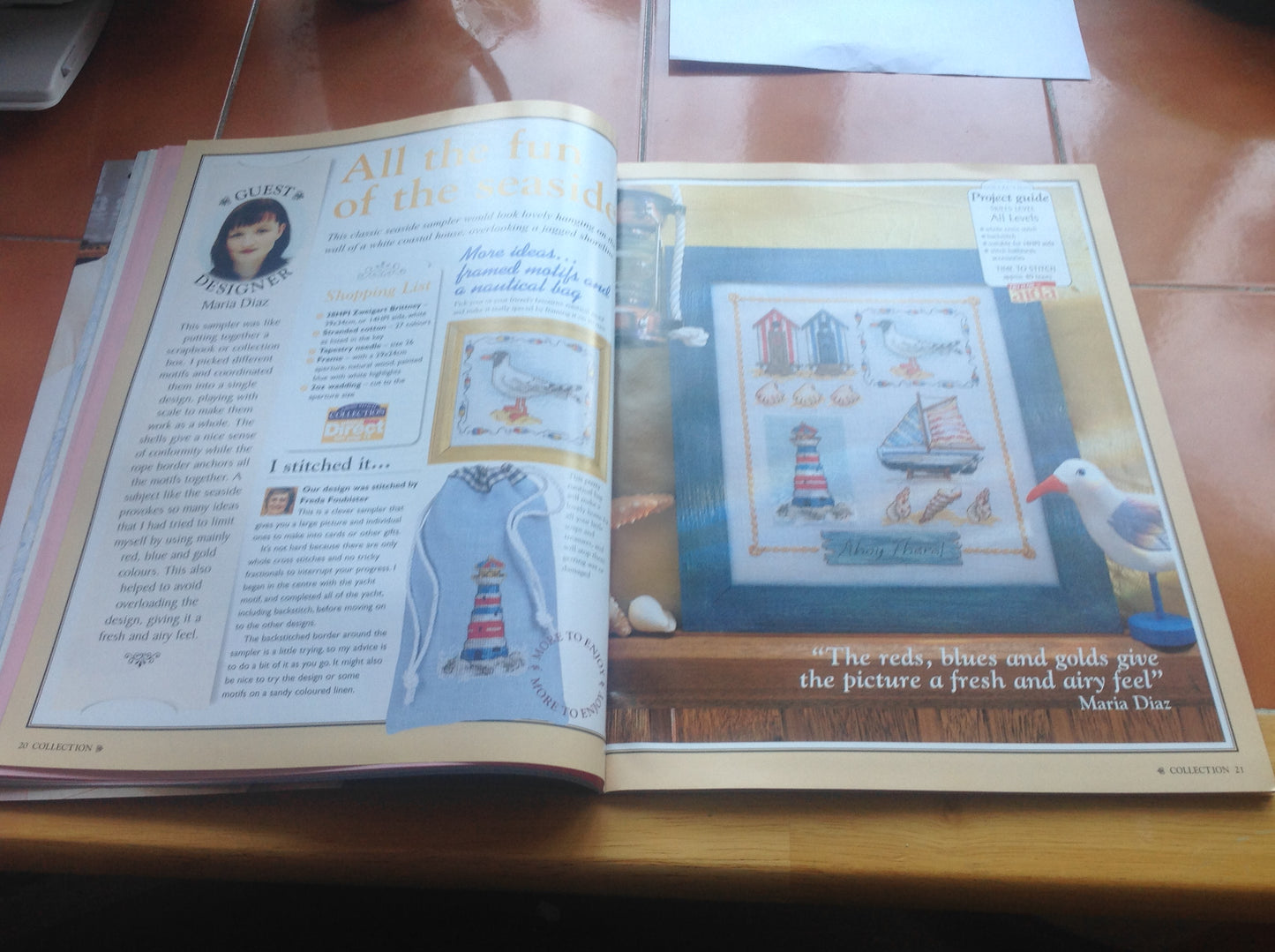 CROSS STITCH MAGAZINE INCLUDING P&P TO UK CODE 208