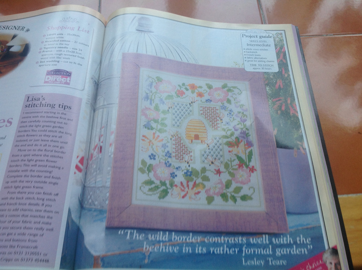 CROSS STITCH MAGAZINE INCLUDING P&P TO UK CODE 208