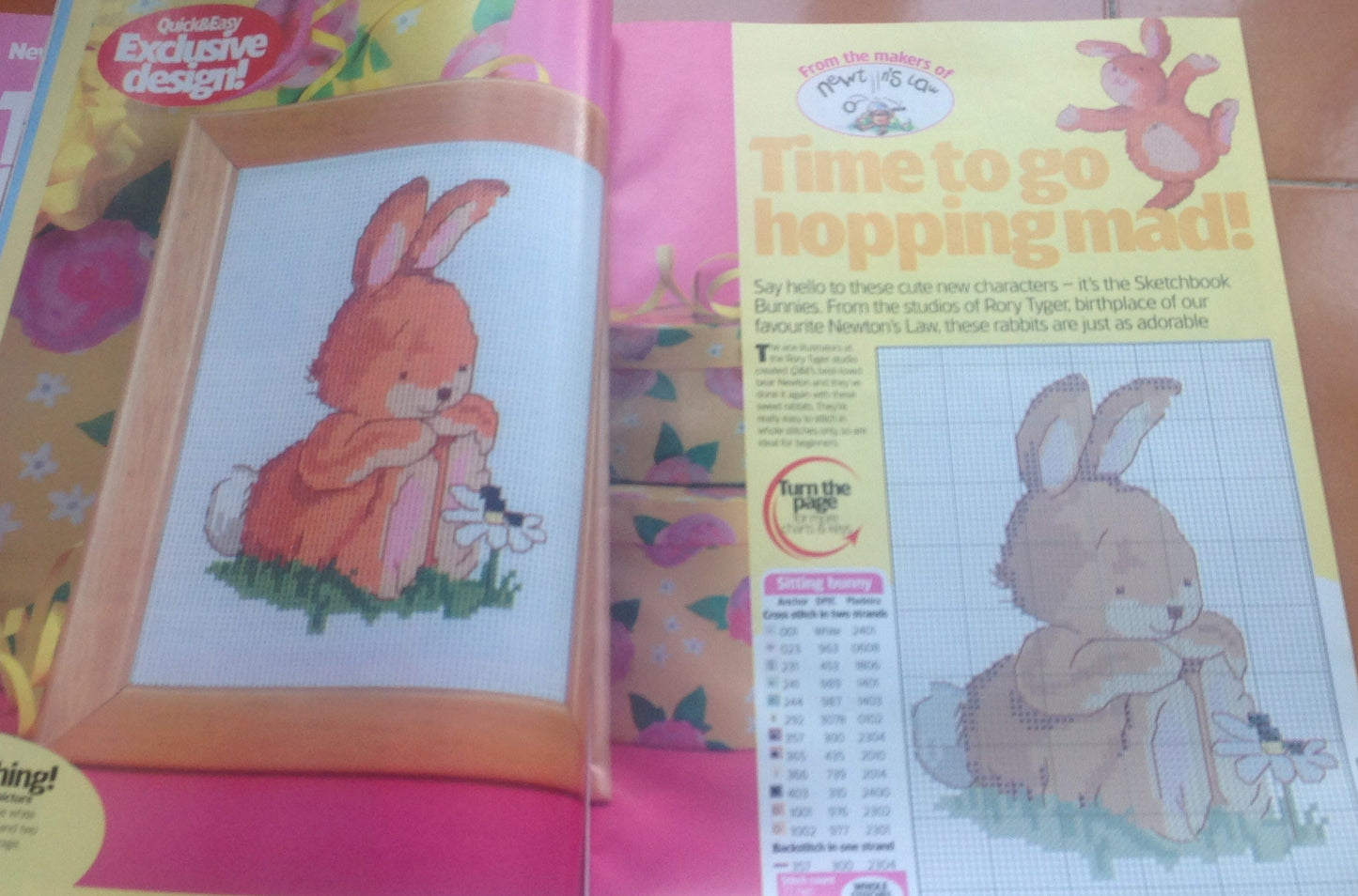 QUICK & EASY CROSS STITCH INCLUDING P&P TO UK SALE ON 2 ITMES PLUS ACROSS MY SHOP CODE 54