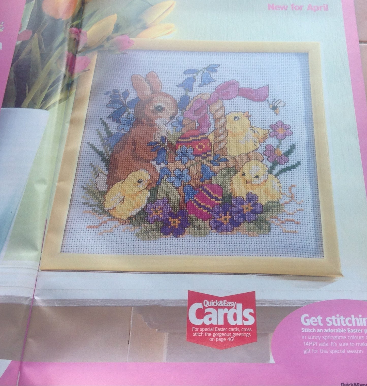 QUICK & EASY CROSS STITCH INCLUDING P&P TO UK SALE ON 2 ITMES PLUS ACROSS MY SHOP CODE 54