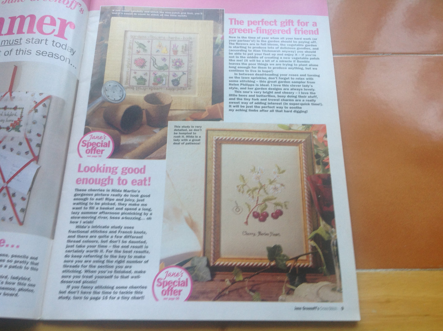 CROSS STITCH MAGAZINE INCLUDING P&P TO UK CODE 41