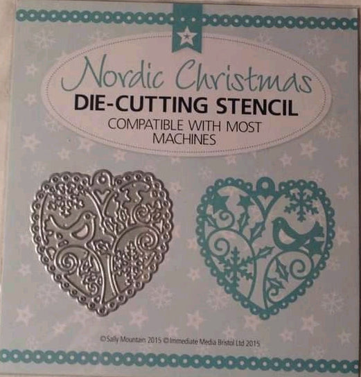 NORDIC CHRISTMAS DIE CUTTING STENCIL COMPTIBLE WITH MOST MACHINES SALE ON 2 ITEMS + ACROSS MY SHOP INCLUDING P&P TO UK CODE 13
