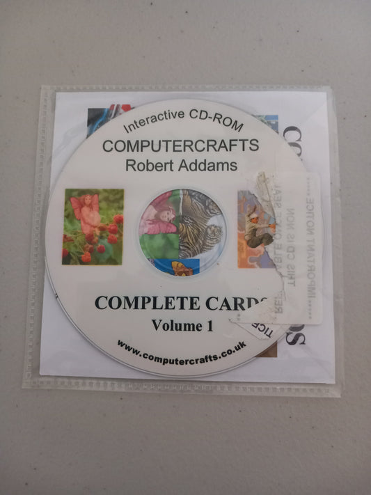 ART AND CRAFT CD ROM INCLUDING P&P TO UK  CODE 32