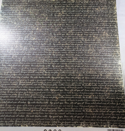 10 SHEETS 30CM X 30CM DECORATED PAPER SALE ON TWO ITEMS PLUS ACROSS MY SHOP P&P INCLUDED CODE 46