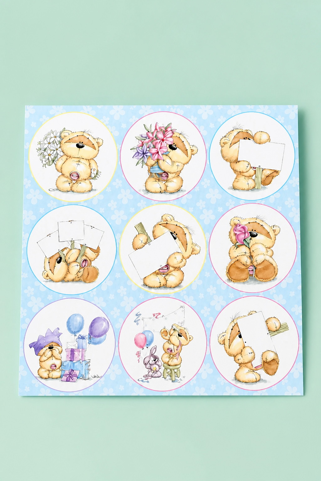 10 SHEETS 30CM X 30CM DECORATED PAPER SALE ON TWO ITEMS PLUS ACROSS MY SHOP P&P INCLUDED TO UK CODE 201