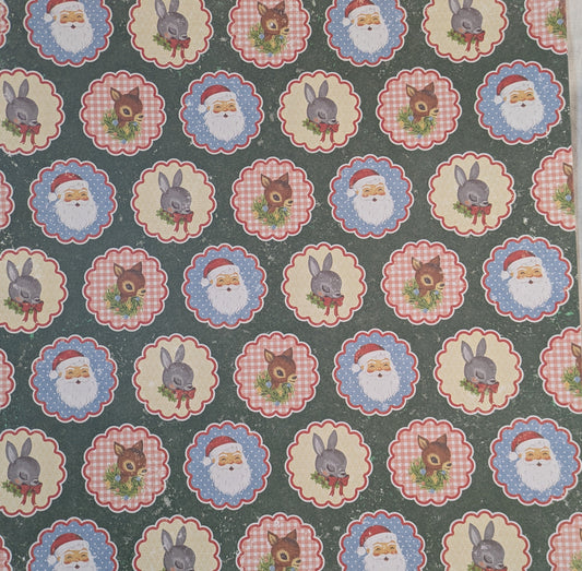 10 SHEETS 30CM X 30CM DECORATED PAPER SALE ON TWO ITEMS PLUS ACROSS MY SHOP P&P INCLUDED TO UK CODE 326