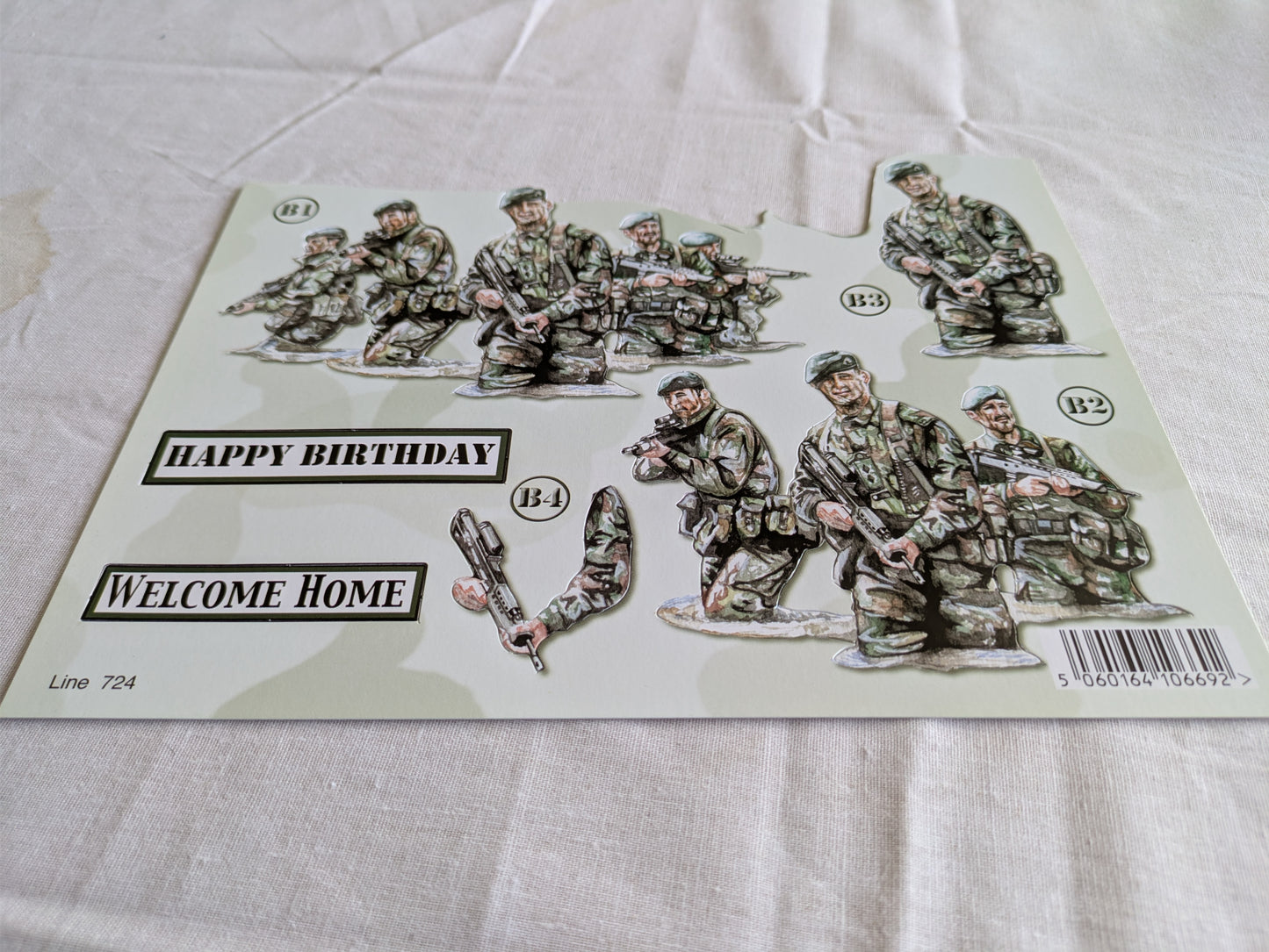 BUY 2 6X6 INCH 3D CARD KITS SALE ON TWO ITEMS PLUS ACROSS MY SHOP P&P INCLUDED CODE 12