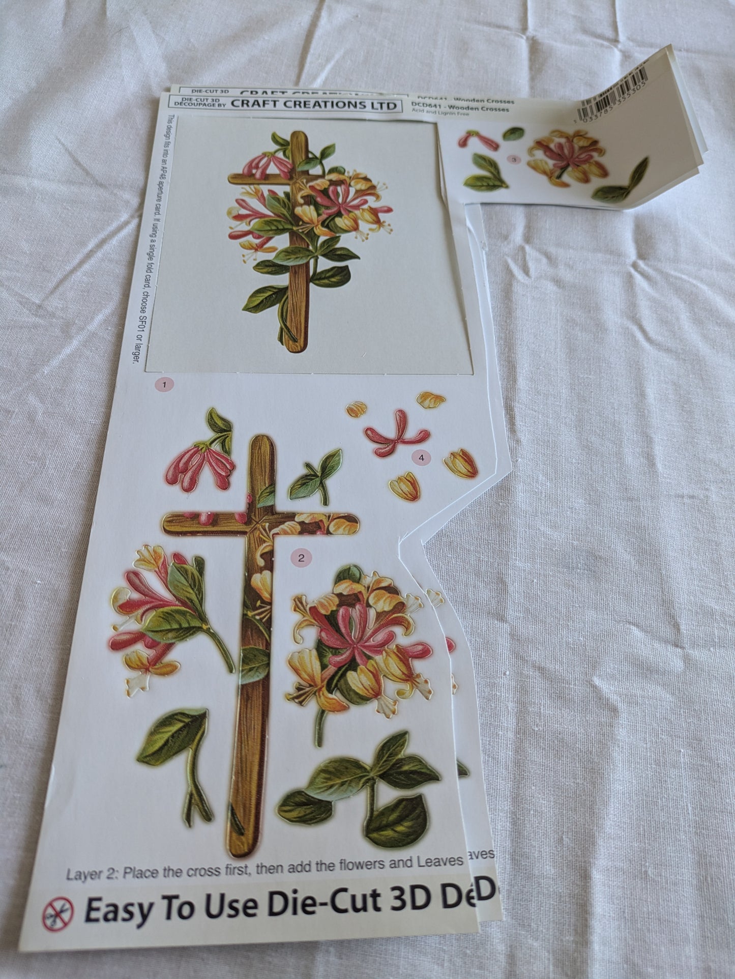 BUY 2 6X6 INCH 3D CARD KITS SALE ON TWO ITEMS PLUS ACROSS MY SHOP P&P INCLUDED CODE 27