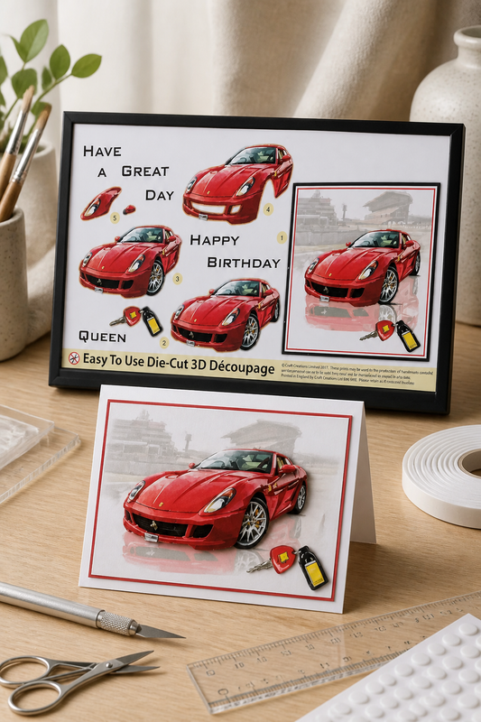 BUY 2 6X6 INCH 3D CARD KITS SALE ON TWO ITEMS PLUS ACROSS MY SHOP P&P INCLUDED TO UK CODE 30
