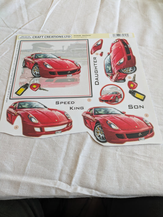 BUY 2 6X6 INCH 3D CARD KITS SALE ON TWO ITEMS PLUS ACROSS MY SHOP P&P INCLUDED CODE 30