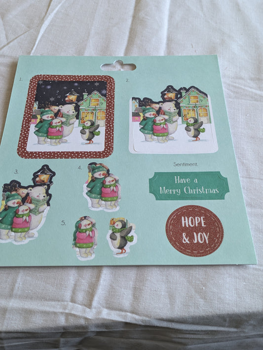 BUY 2 6X6 INCH 3D CARD KITS SALE ON TWO ITEMS PLUS ACROSS MY SHOP P&P INCLUDED CODE 44