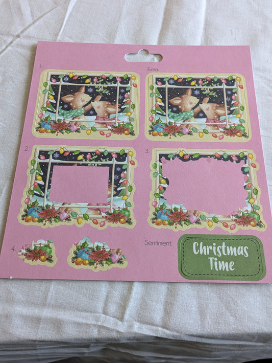 BUY 2 6X6 INCH 3D CARD KITS SALE ON TWO ITEMS PLUS ACROSS MY SHOP P&P INCLUDED CODE 45