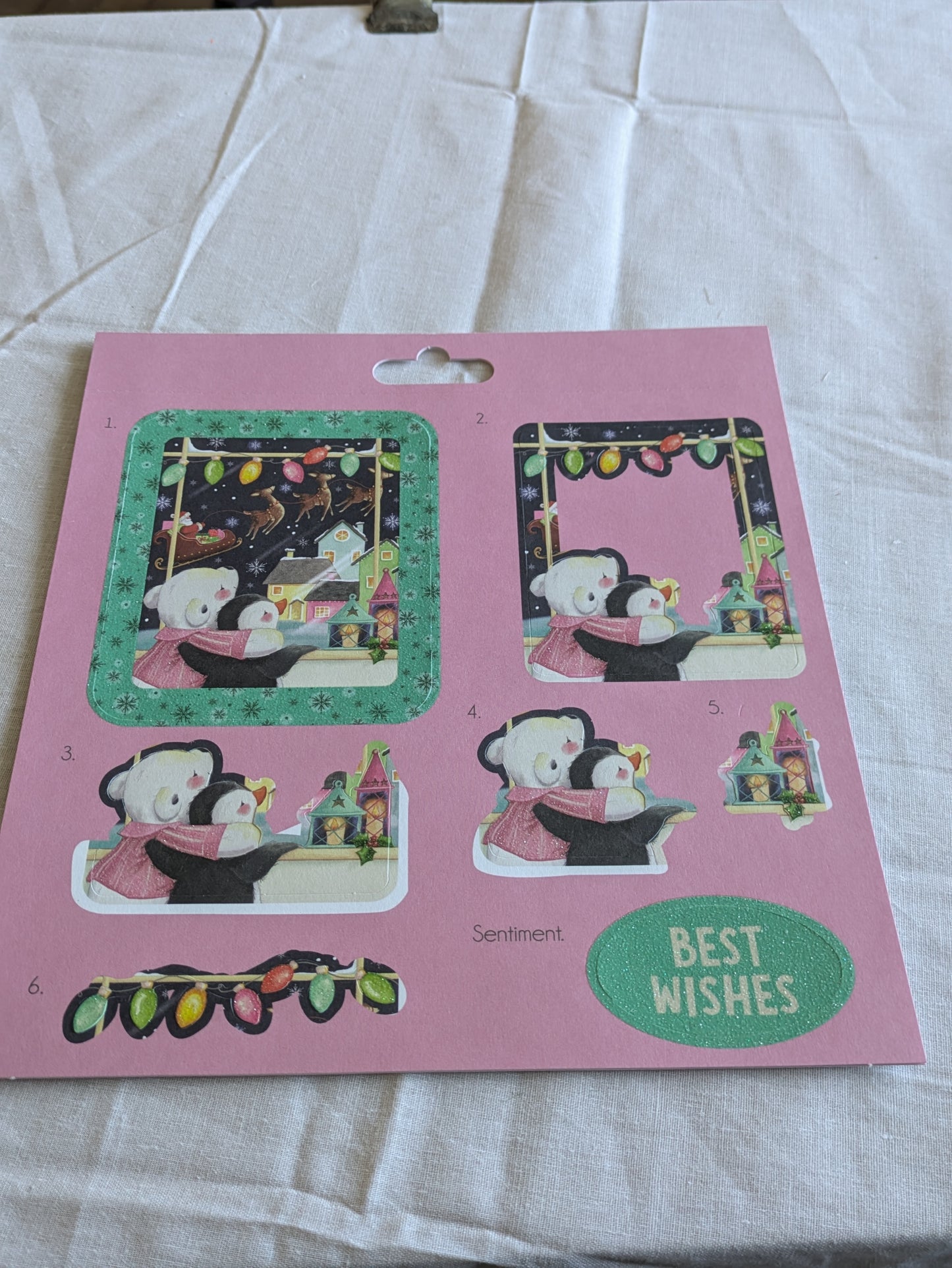 BUY 2 6X6 INCH 3D CARD KITS SALE ON TWO ITEMS PLUS ACROSS MY SHOP P&P INCLUDED CODE 46