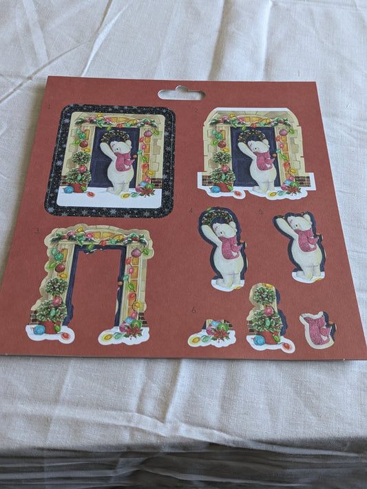 BUY 2 6X6 INCH 3D CARD KITS SALE ON TWO ITEMS PLUS ACROSS MY SHOP P&P INCLUDED CODE 47