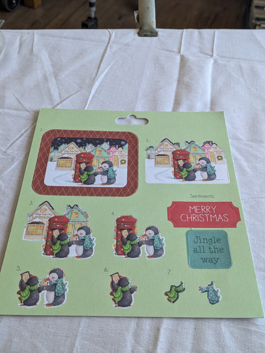 BUY 2 6X6 INCH 3D CARD KITS SALE ON TWO ITEMS PLUS ACROSS MY SHOP P&P INCLUDED CODE 49