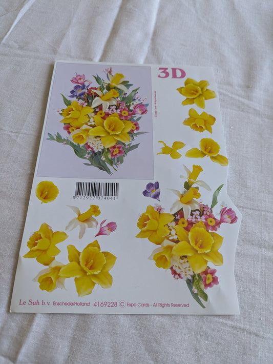 BUY 2 6X6 INCH 3D CARD KITS SALE ON TWO ITEMS PLUS ACROSS MY SHOP P&P INCLUDED CODE 54