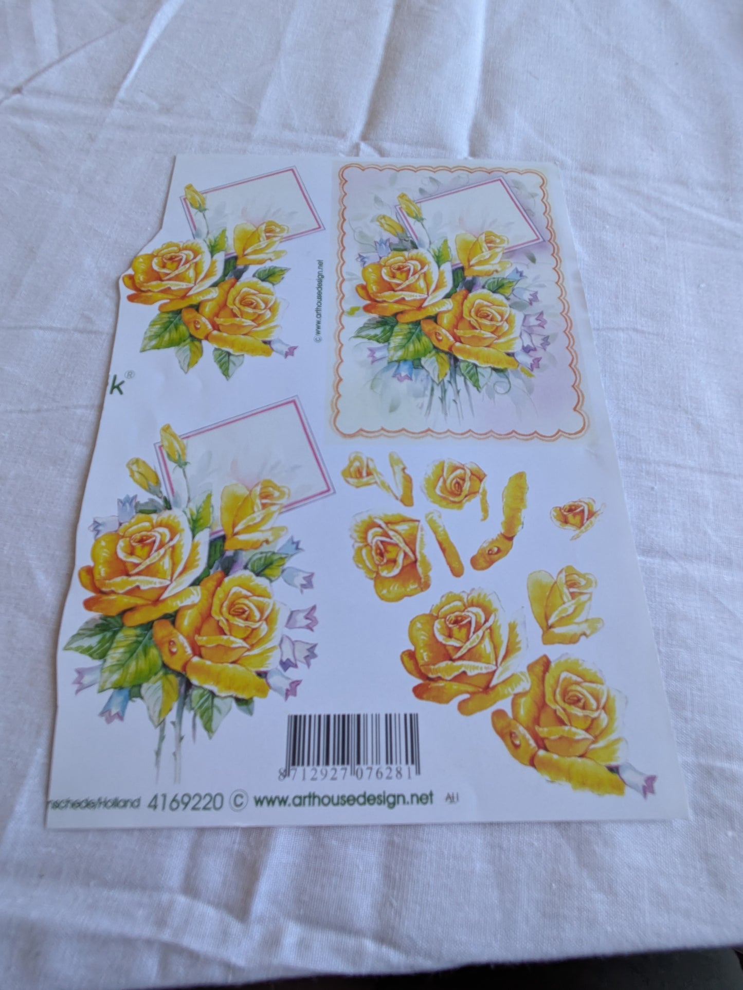 BUY 2 6X6 INCH 3D CARD KITS SALE ON TWO ITEMS PLUS ACROSS MY SHOP P&P INCLUDED CODE 57