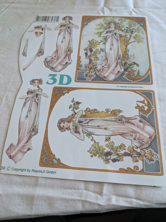 BUY 2 6X6 INCH 3D CARD KITS SALE ON TWO ITEMS PLUS ACROSS MY SHOP P&P INCLUDED CODE 78