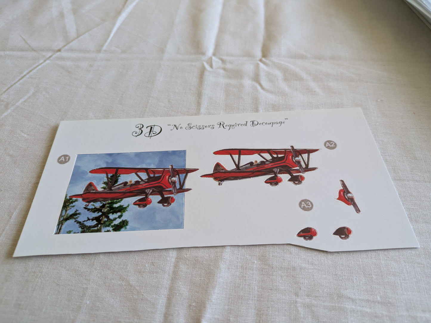 BUY 2 6X6 INCH 3D CARD KITS SALE ON TWO ITEMS PLUS ACROSS MY SHOP P&P INCLUDED CODE 93