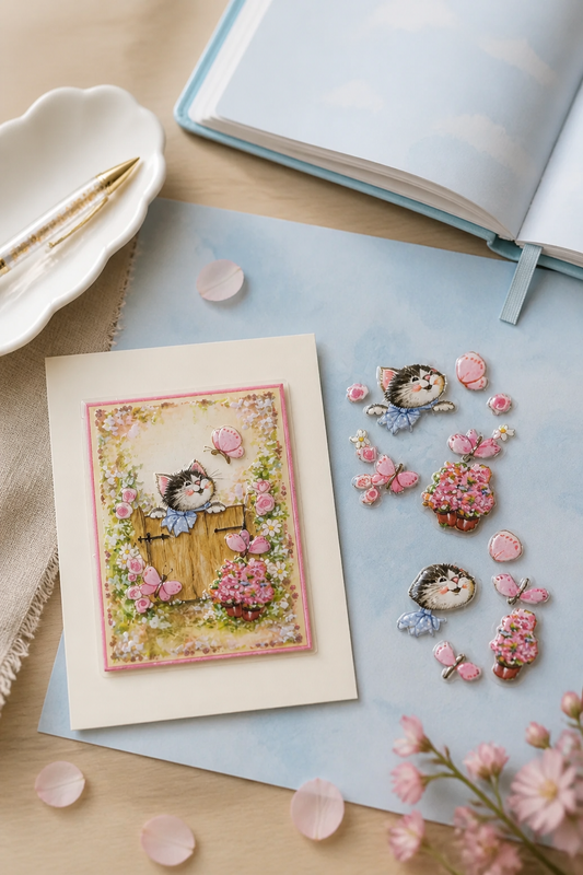 BUY 2 6X6 INCH 3D CARD KITS SALE ON TWO ITEMS PLUS ACROSS MY SHOP P&P INCLUDED TO UK CODE 124