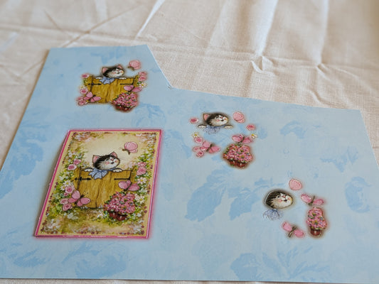 BUY 2 6X6 INCH 3D CARD KITS SALE ON TWO ITEMS PLUS ACROSS MY SHOP P&P INCLUDED CODE 124