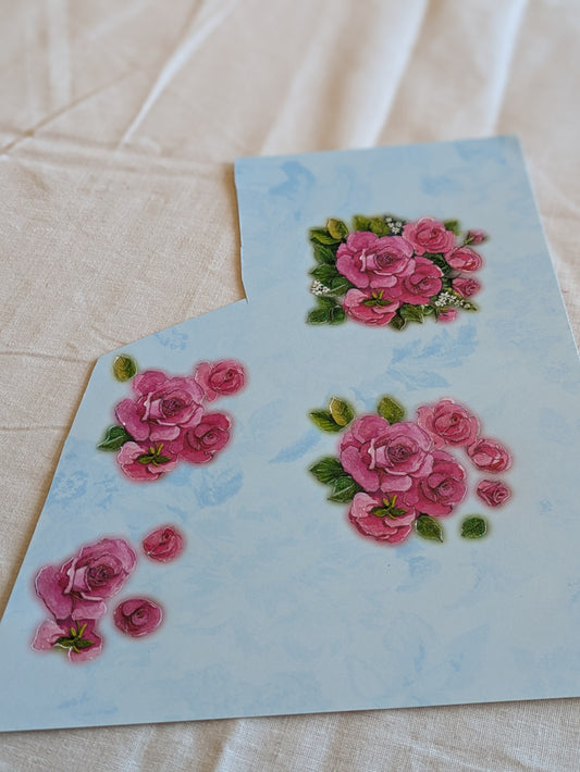 BUY 2 6X6 INCH 3D CARD KITS SALE ON TWO ITEMS PLUS ACROSS MY SHOP P&P INCLUDED CODE 125