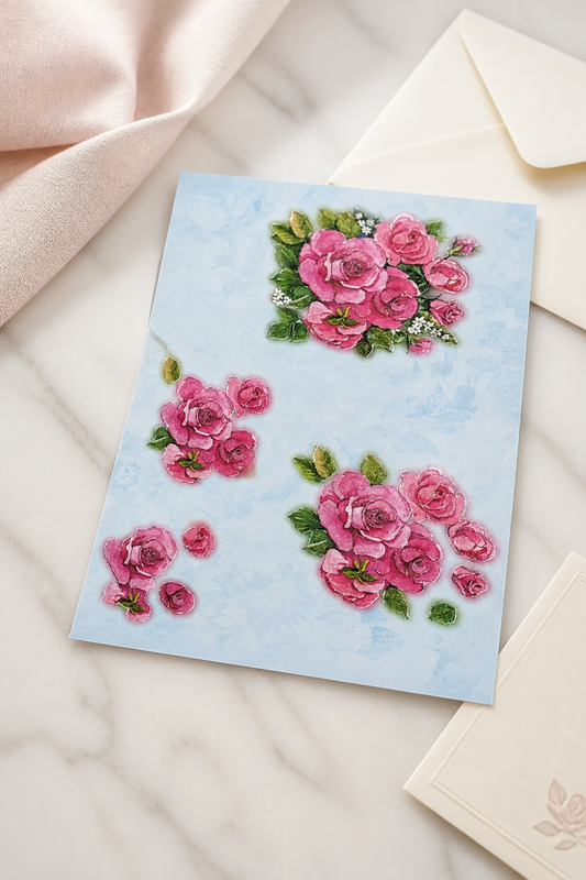 BUY 2 6X6 INCH 3D CARD KITS SALE ON TWO ITEMS PLUS ACROSS MY SHOP P&P INCLUDED TO UK CODE 125