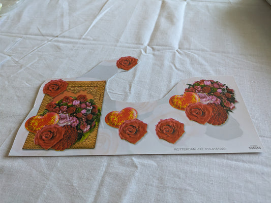 BUY 2 6X6 INCH 3D CARD KITS SALE ON TWO ITEMS PLUS ACROSS MY SHOP P&P INCLUDED CODE 131