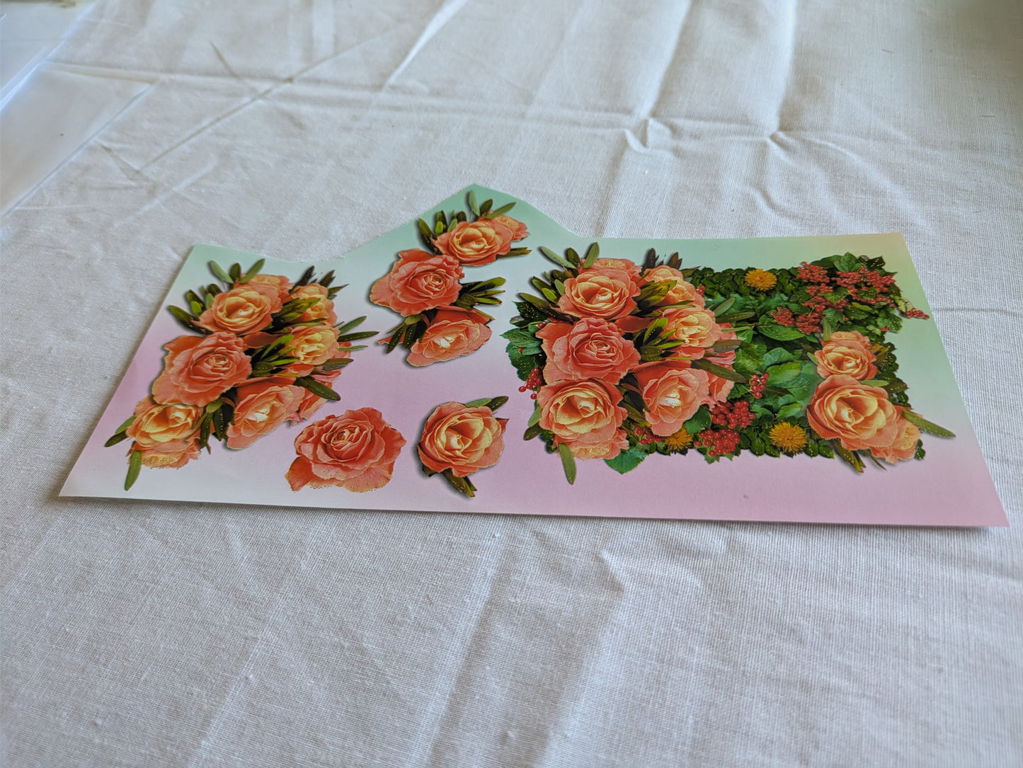 BUY 2 6X6 INCH 3D CARD KITS SALE ON TWO ITEMS PLUS ACROSS MY SHOP P&P INCLUDED CODE 135