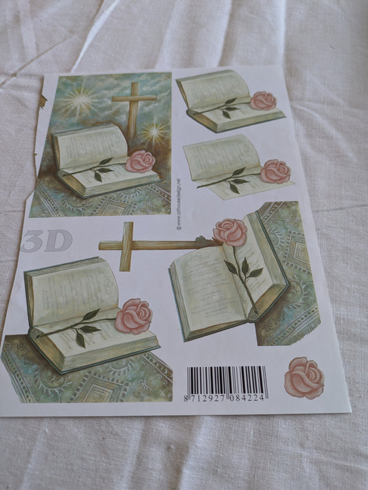 BUY 2 6X6 INCH 3D CARD KITS SALE ON TWO ITEMS PLUS ACROSS MY SHOP P&P INCLUDED CODE 140