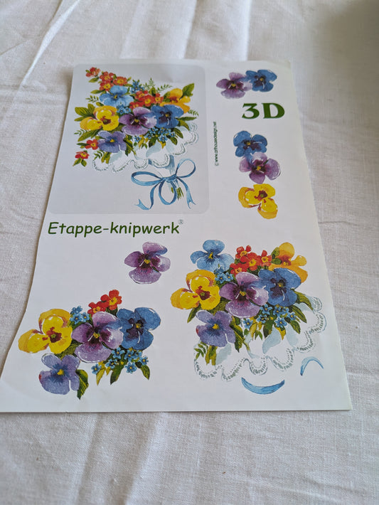 BUY 2 6X6 INCH 3D CARD KITS SALE ON TWO ITEMS PLUS ACROSS MY SHOP P&P INCLUDED CODE 144