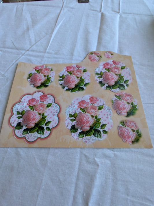 BUY 2 6X6 INCH 3D CARD KITS SALE ON TWO ITEMS PLUS ACROSS MY SHOP P&P INCLUDED CODE 152