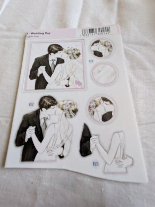 BUY 2 6X6 INCH 3D CARD KITS SALE ON TWO ITEMS PLUS ACROSS MY SHOP P&P INCLUDED CODE 159