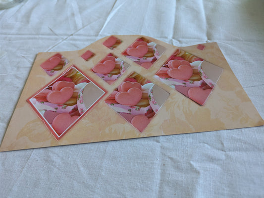 BUY 2 6X6 INCH 3D CARD KITS SALE ON TWO ITEMS PLUS ACROSS MY SHOP P&P INCLUDED CODE 173