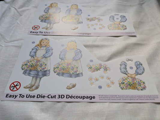 BUY 2 6X6 INCH 3D CARD KITS SALE ON TWO ITEMS PLUS ACROSS MY SHOP P&P INCLUDED CODE 176