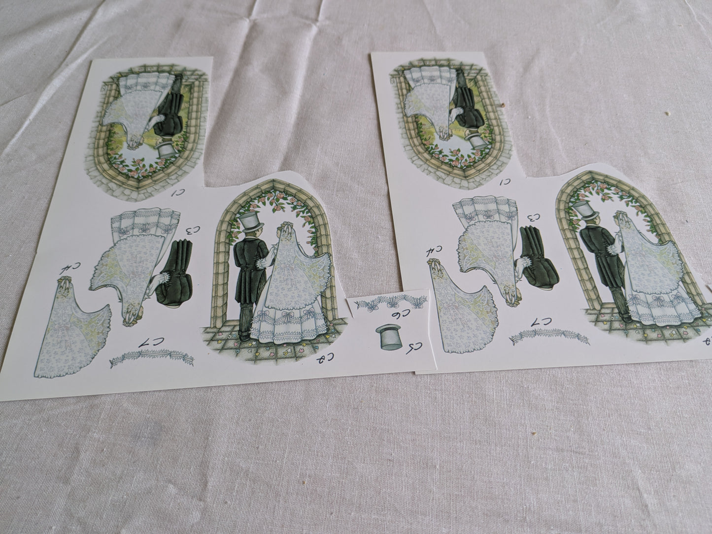 BUY 2 6X6 INCH 3D CARD KITS SALE ON TWO ITEMS PLUS ACROSS MY SHOP P&P INCLUDED CODE 188