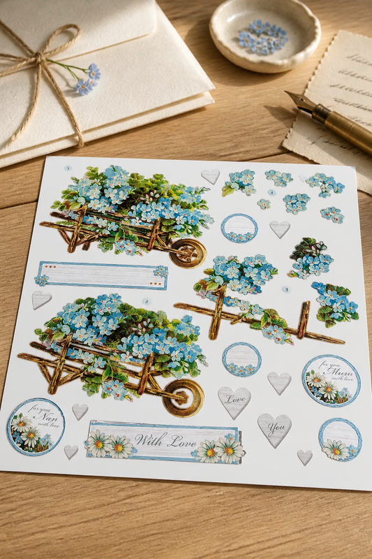 BUY 2 6X6 INCH 3D CARD KITS SALE ON TWO ITEMS PLUS ACROSS MY SHOP P&P INCLUDED TO UK CODE 205