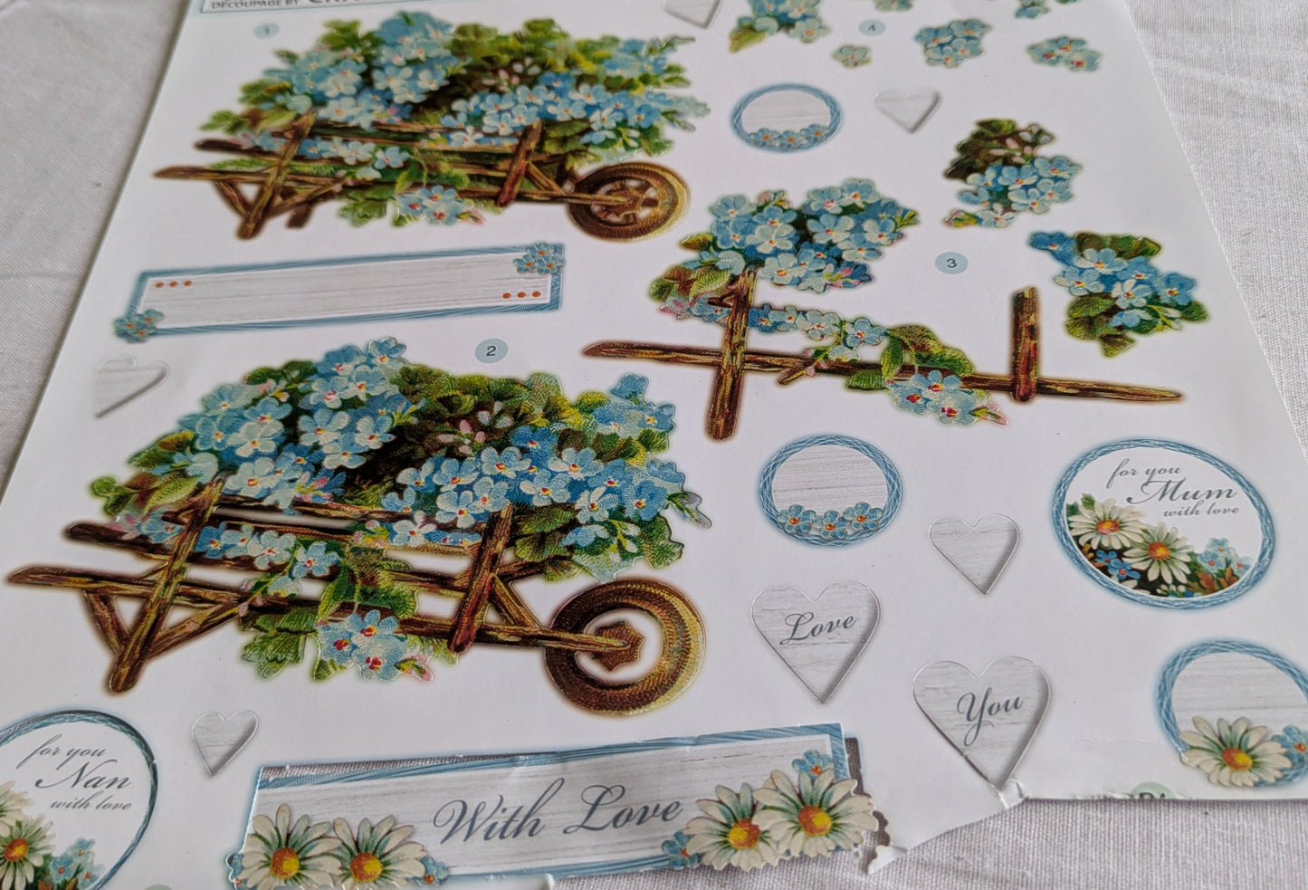 BUY 2 6X6 INCH 3D CARD KITS SALE ON TWO ITEMS PLUS ACROSS MY SHOP P&P INCLUDED TO UK CODE 205