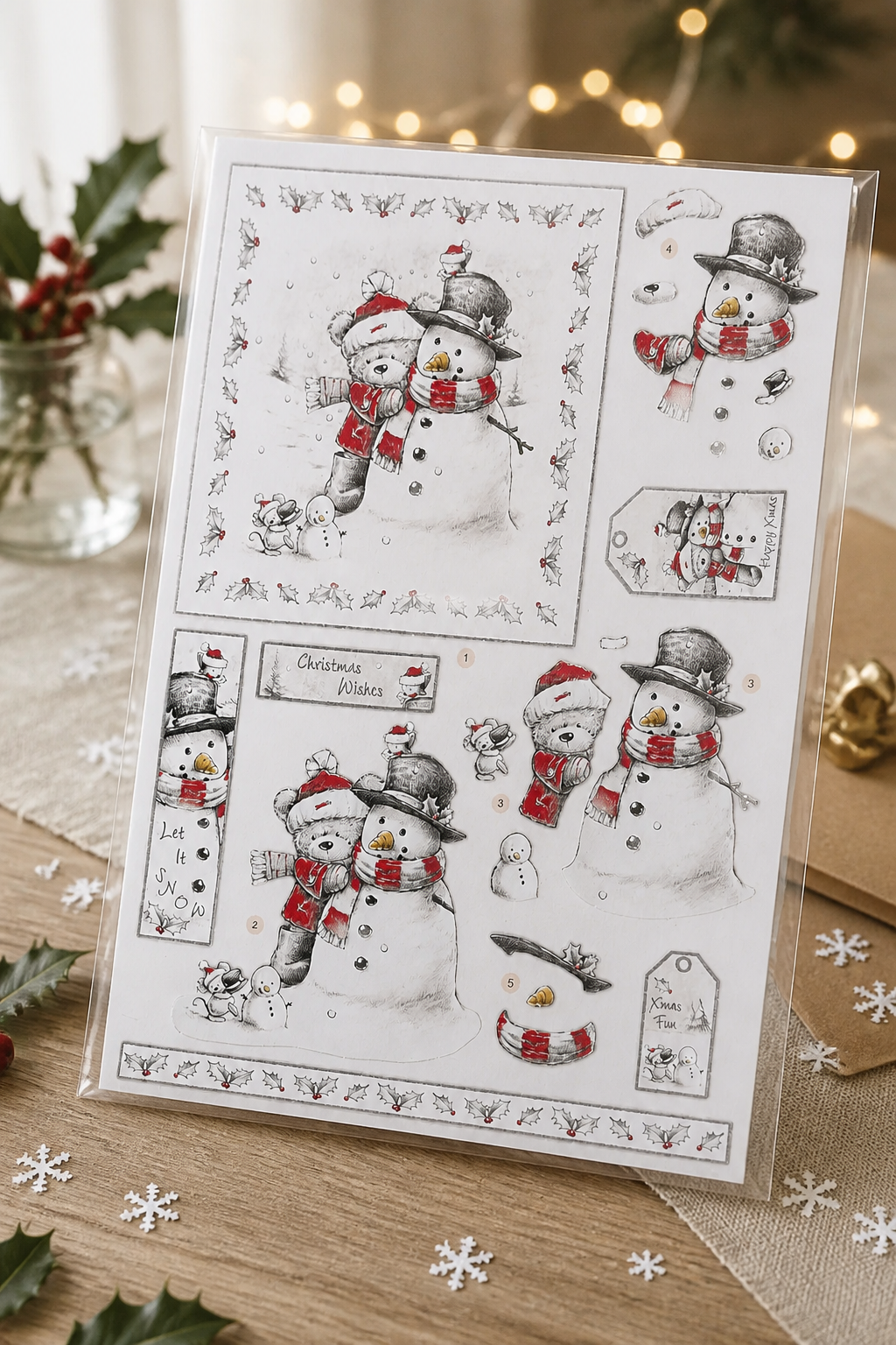 BUY 2 6X6 INCH 3D CARD KITS SALE ON TWO ITEMS PLUS ACROSS MY SHOP P&P INCLUDED TO UK CODE 211