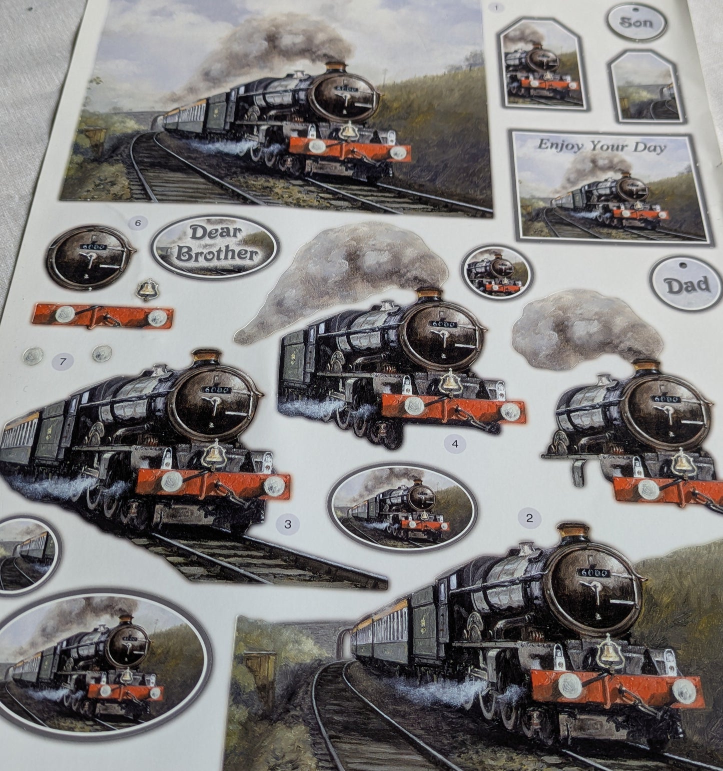 BUY 2 6X6 INCH 3D CARD KITS SALE ON TWO ITEMS PLUS ACROSS MY SHOP P&P INCLUDED TO UK CODE 216