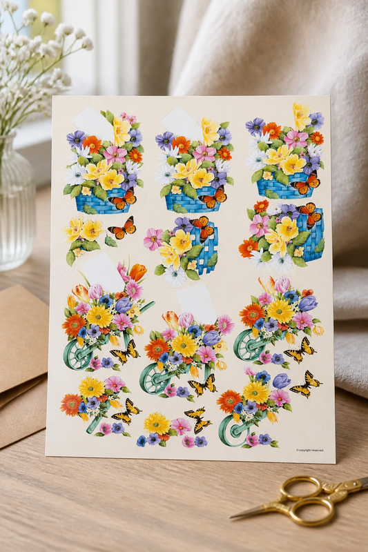 BUY 2 6X6 INCH 3D CARD KITS SALE ON TWO ITEMS PLUS ACROSS MY SHOP P&P INCLUDED TO UK CODE 229