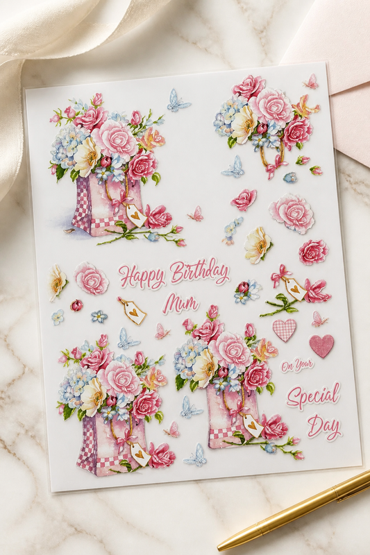 BUY 2 6X6 INCH 3D CARD KITS SALE ON TWO ITEMS PLUS ACROSS MY SHOP P&P INCLUDED TO UK CODE 236
