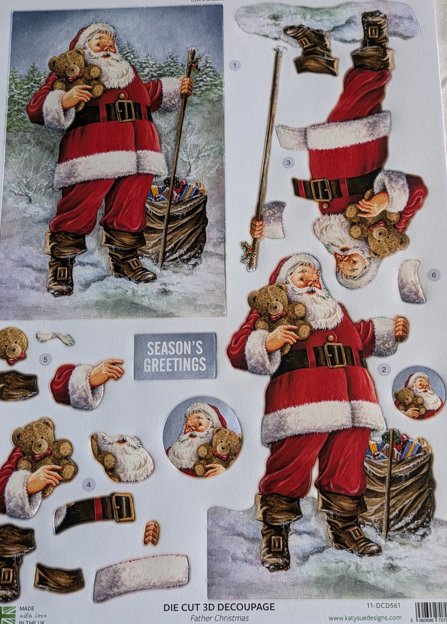 BUY 2 6X6 INCH 3D CARD KITS SALE ON TWO ITEMS PLUS ACROSS MY SHOP P&P INCLUDED TO UK CODE 239