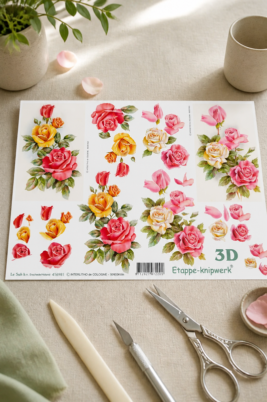 BUY 2 6X6 INCH 3D CARD KITS SALE ON TWO ITEMS PLUS ACROSS MY SHOP P&P INCLUDED TO UK CODE 240