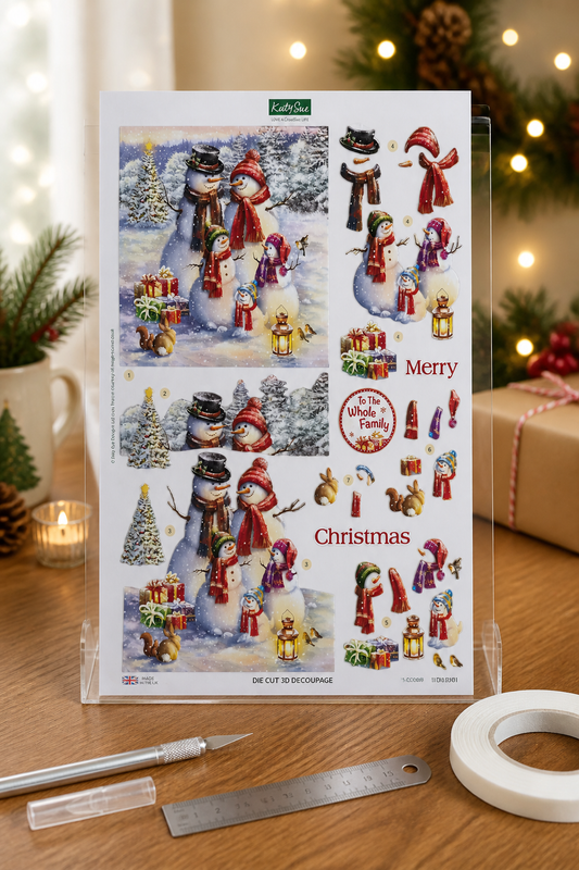 BUY 2 6X6 INCH 3D CARD KITS SALE ON TWO ITEMS PLUS ACROSS MY SHOP P&P INCLUDED TO UK CODE 243