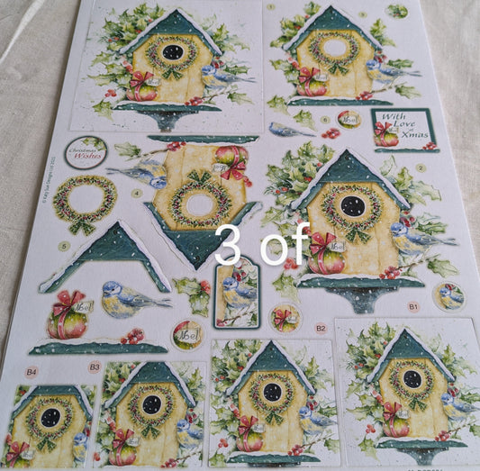 BUY 2 6X6 INCH 3D CARD KITS SALE ON TWO ITEMS PLUS ACROSS MY SHOP P&P INCLUDED TO UK CODE 245